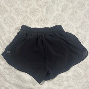 lululemon athletica Black Athletic Running Shorts